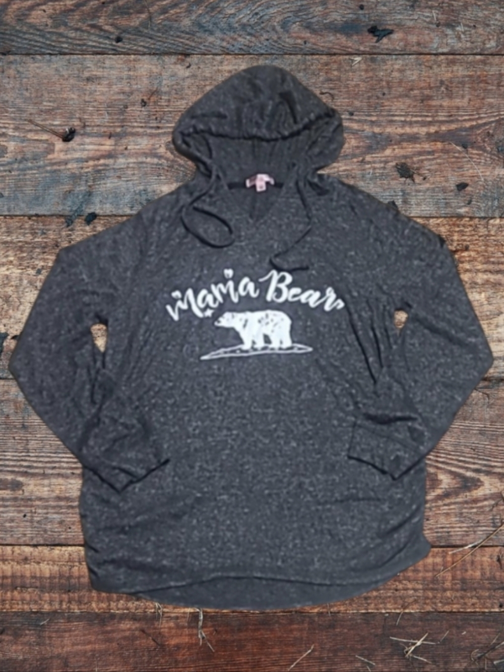 MATERNITY WOMEN'S MAMA BEAR HOODIE - Picture 8 of 9